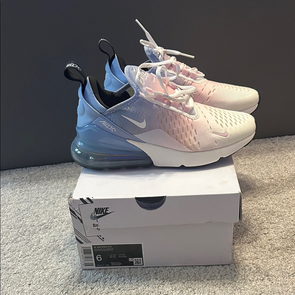 Nike Women’s Air Max 270 Pastel Gradient Sneakers